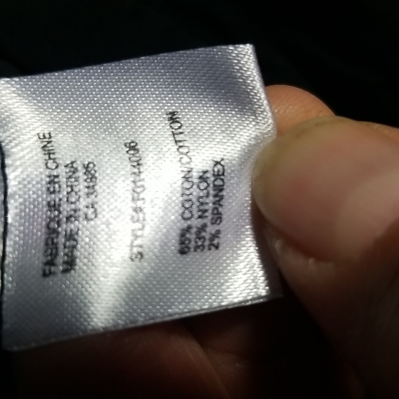 NWT - Sz L "Lady Dutch" Black Pleated Tie front top - Picture 7 of 8